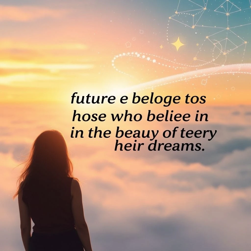 Aprenda Inglês com 'The future belongs to those who believe in the beauty of their dreams': Vocabulário e Significado