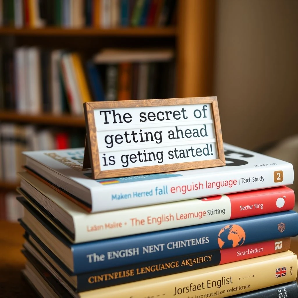 Desbloquea tu Inglés: Explicación de 'The secret of getting ahead is getting started'