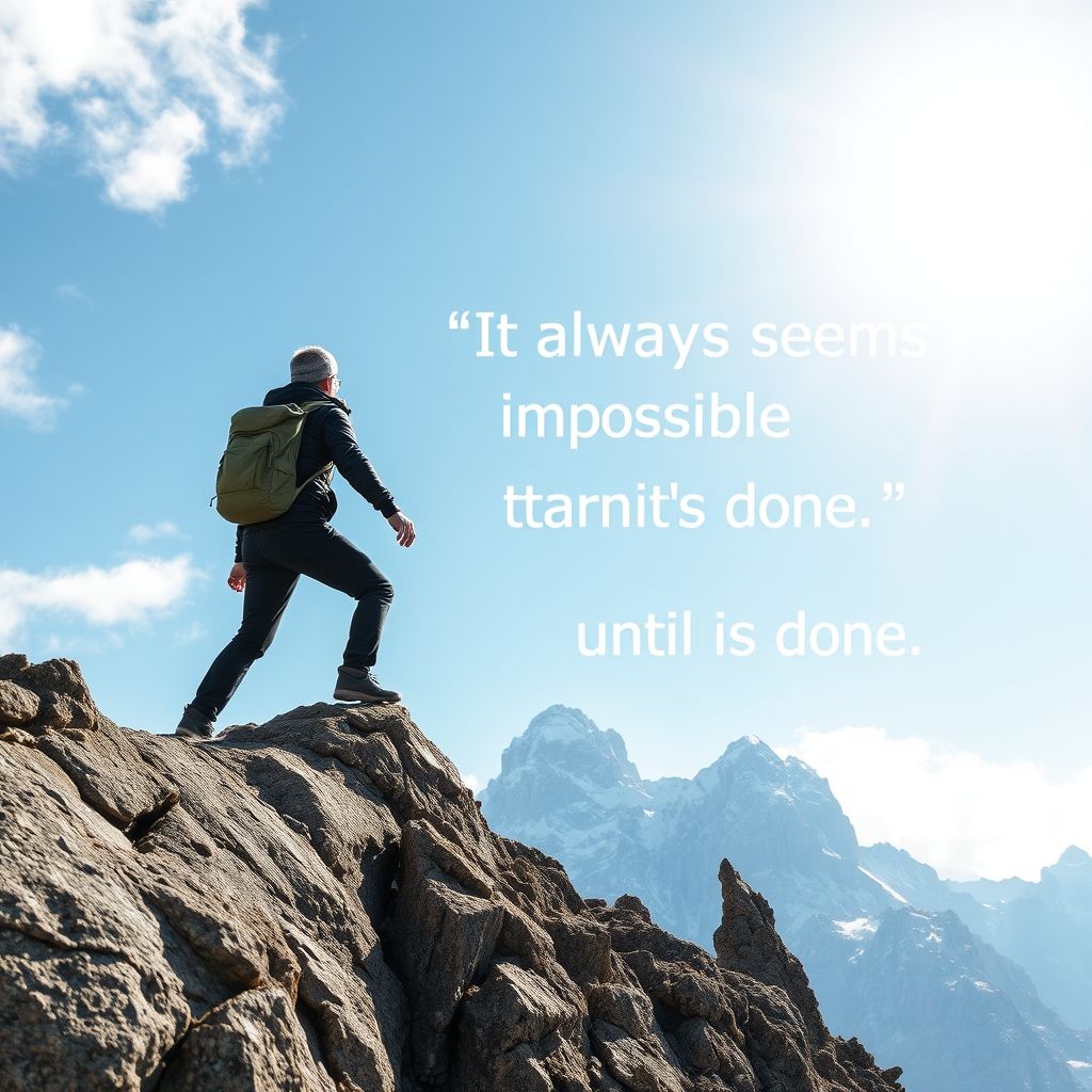 It Always Seems Impossible Until It's Done: Aprendiendo Inglés con Perseverancia