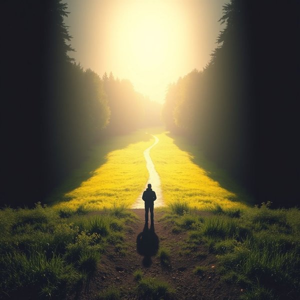 Illustration for 'Everything you’ve ever wanted is on the other side of fear.'