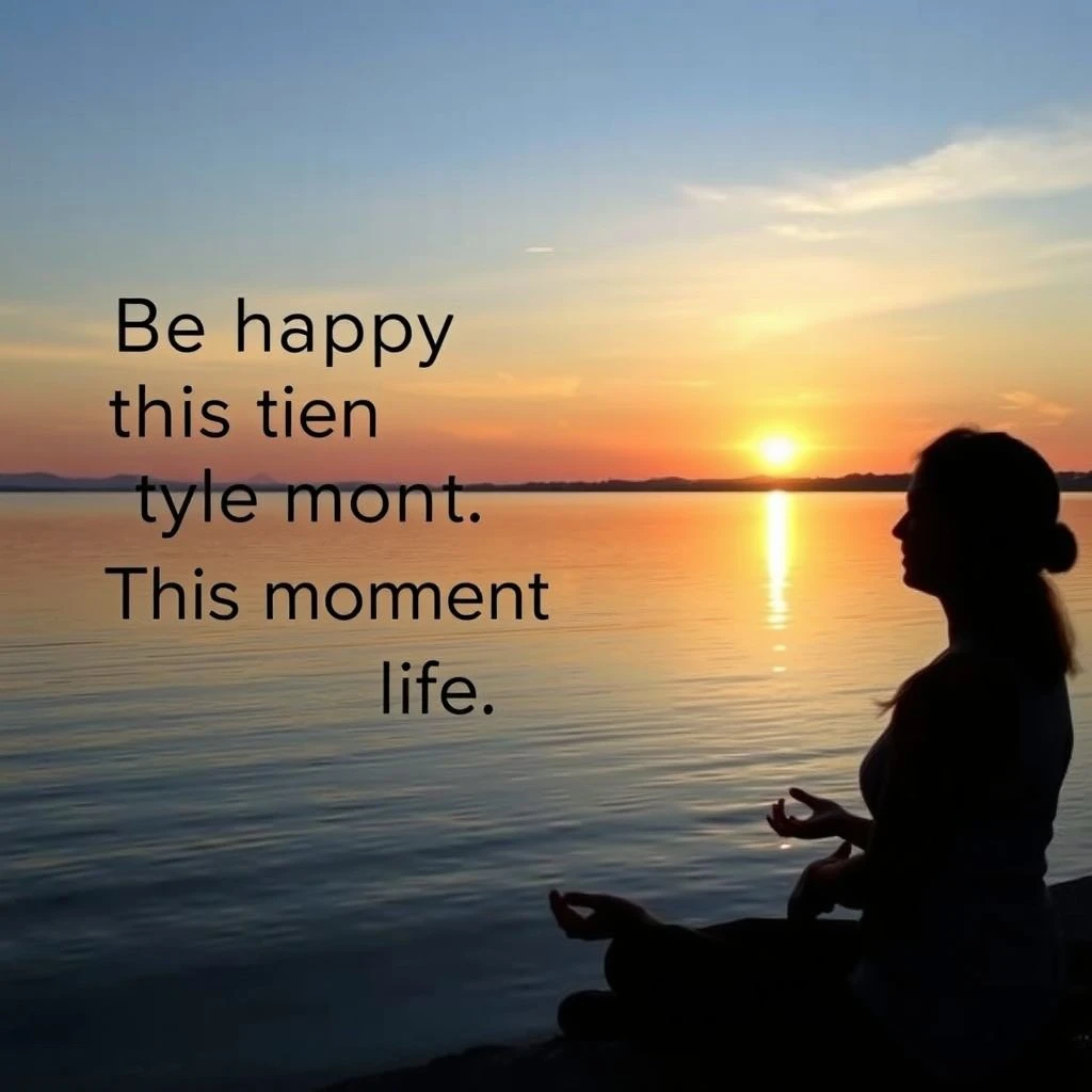 "Be happy for this moment. This moment is your life." - Um Guia para Inglês e Alegria