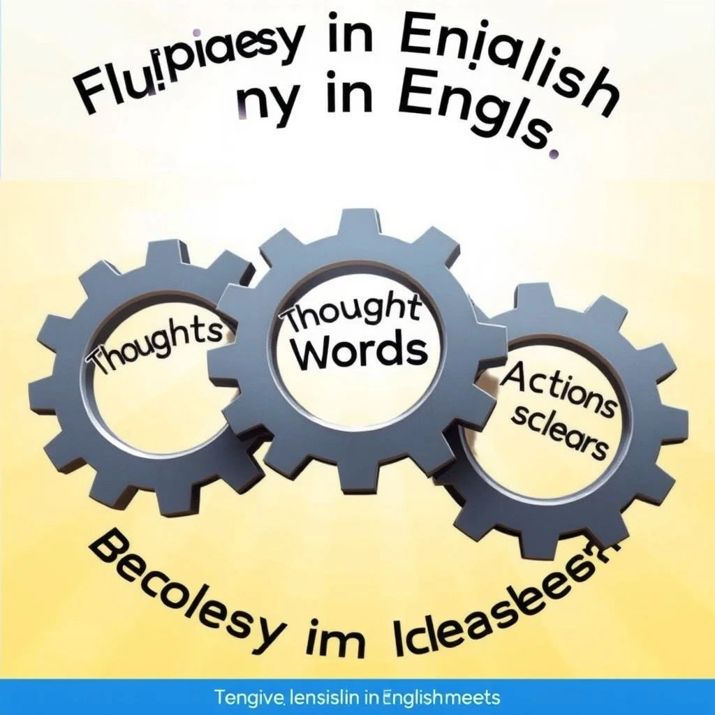 Fluência em Inglês e Harmonia: Entendendo 'Happiness is when what you think, what you say, and what you do are in harmony.'