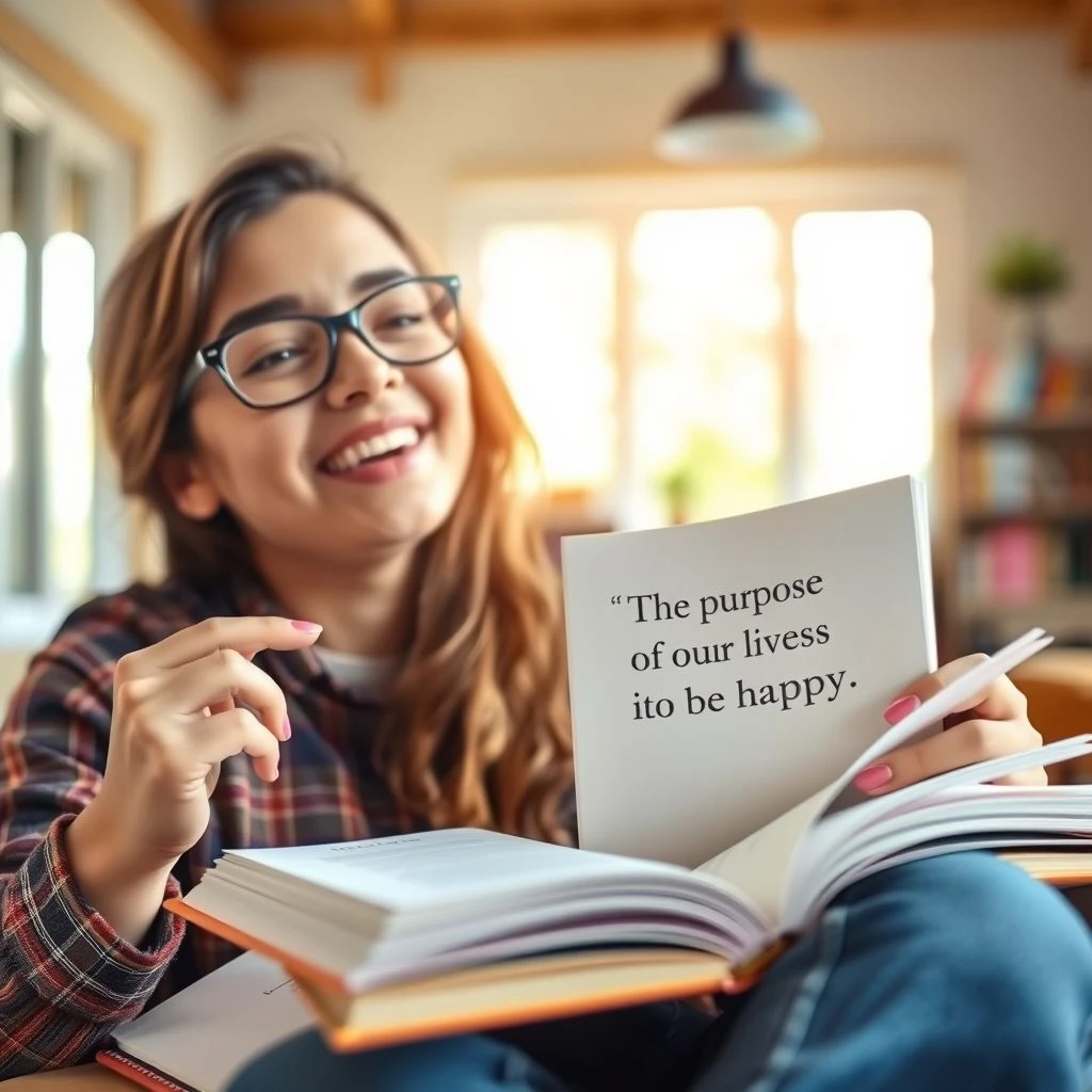 Desbloqueando a Fluência em Inglês: 'The Purpose of Our Lives Is to Be Happy' Explicado