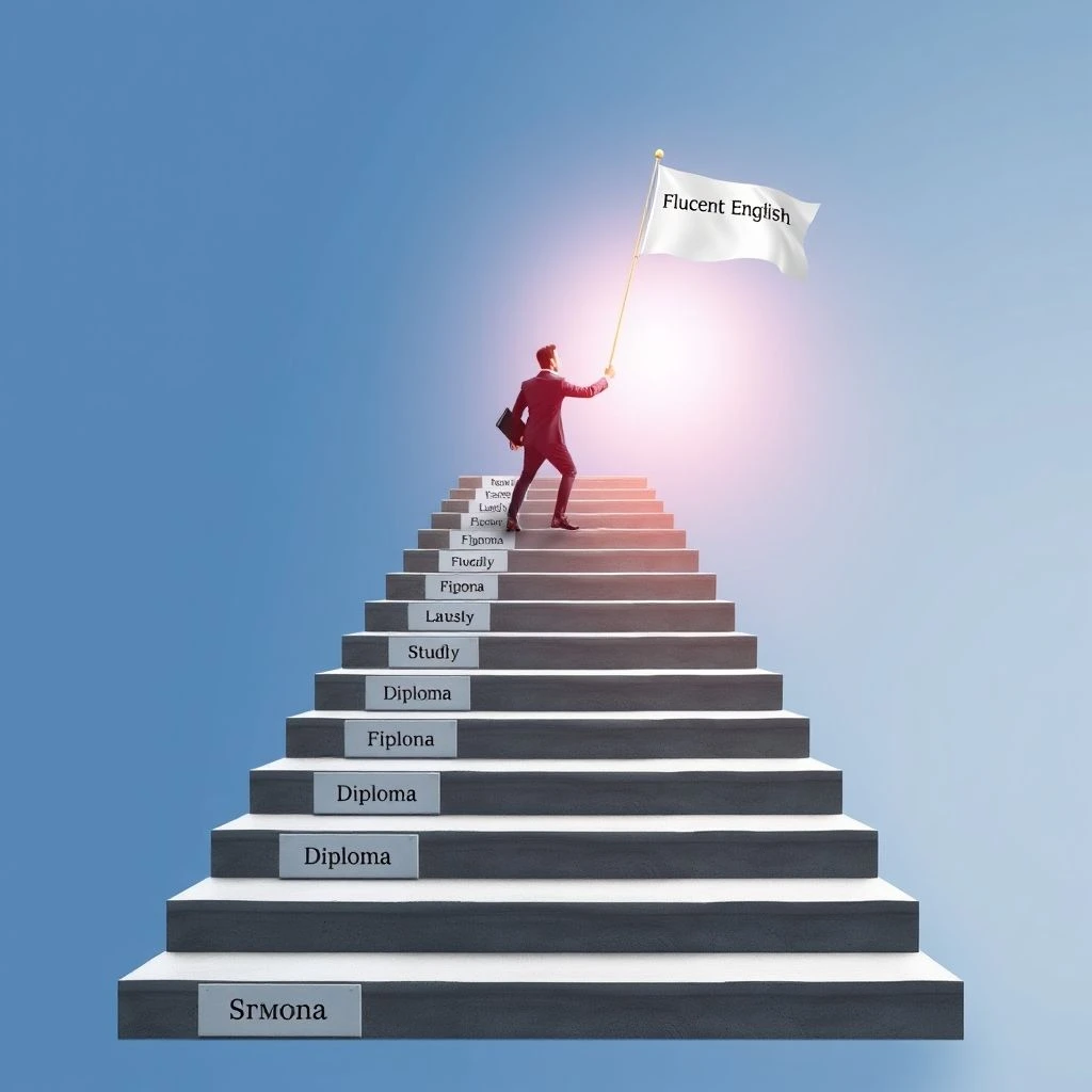 Desbloqueando a Fluência em Inglês: Como Setting goals is the first step in turning the invisible into the visible Te Guia