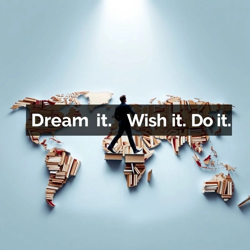 Desbloqueie Seu Potencial com 'Dream it. Wish it. Do it.' no Inglês