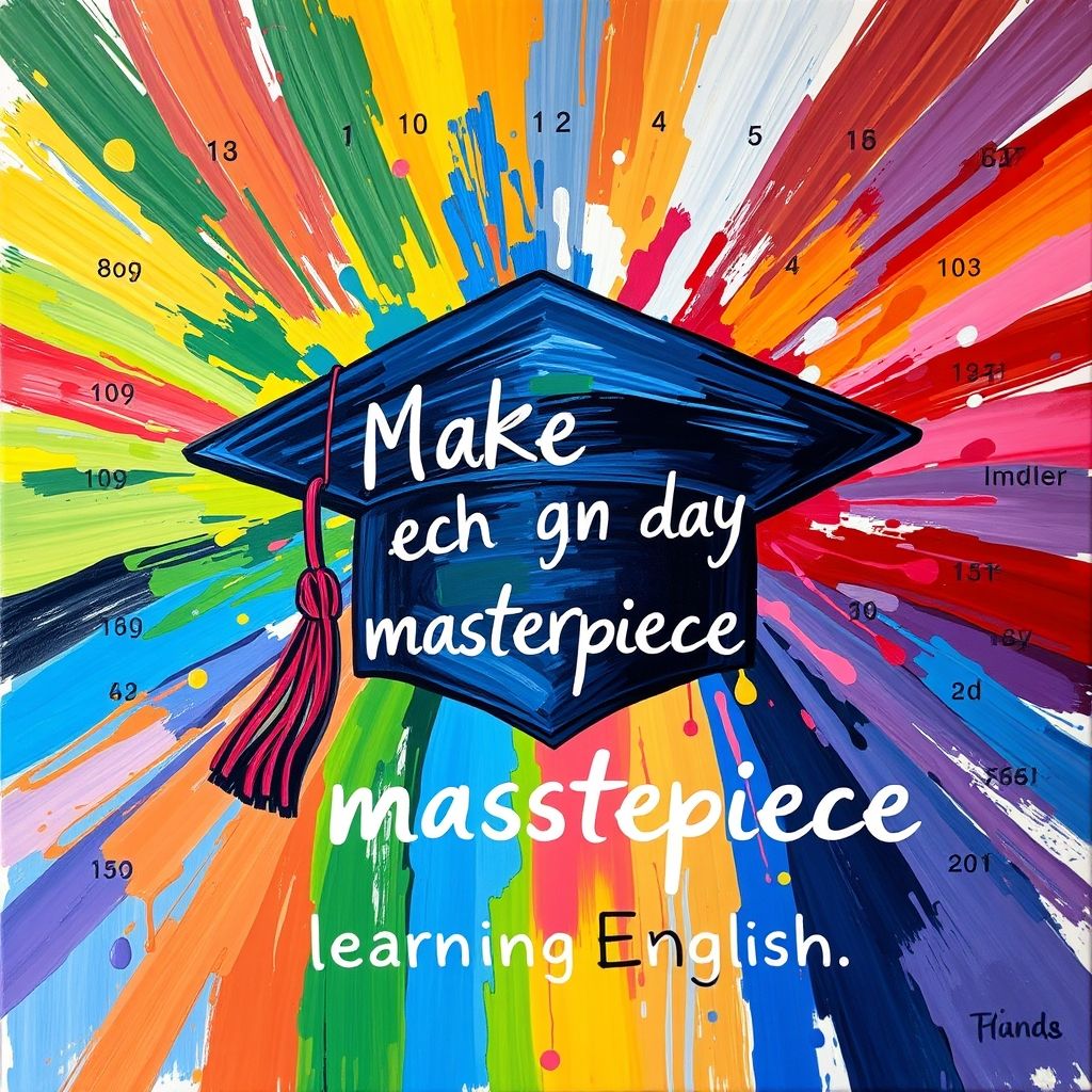 Desbloqueie Seu Potencial com 'Make Each Day Your Masterpiece' no Inglês