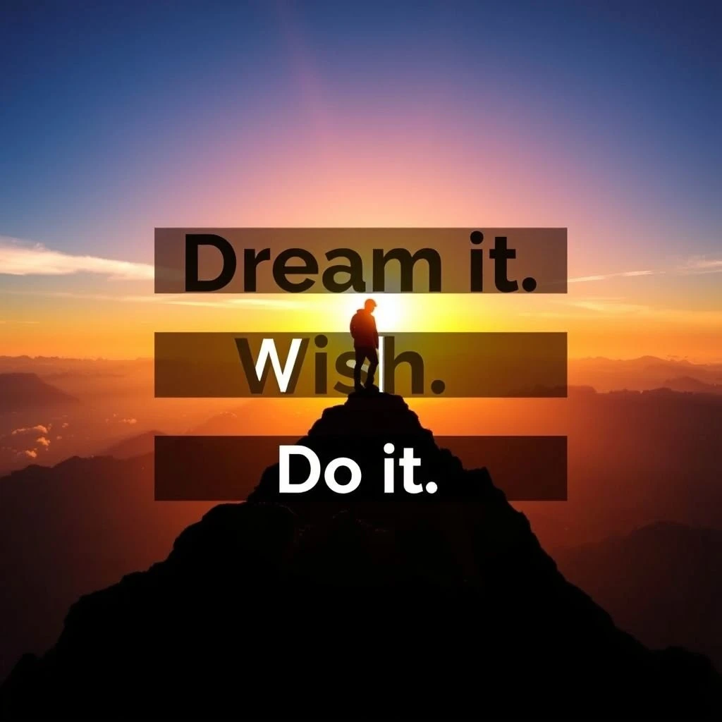 Giải Phóng Tiềm Năng: Cách "Dream it. Wish it. Do it." Thay Đổi Việc Học Tiếng Anh
