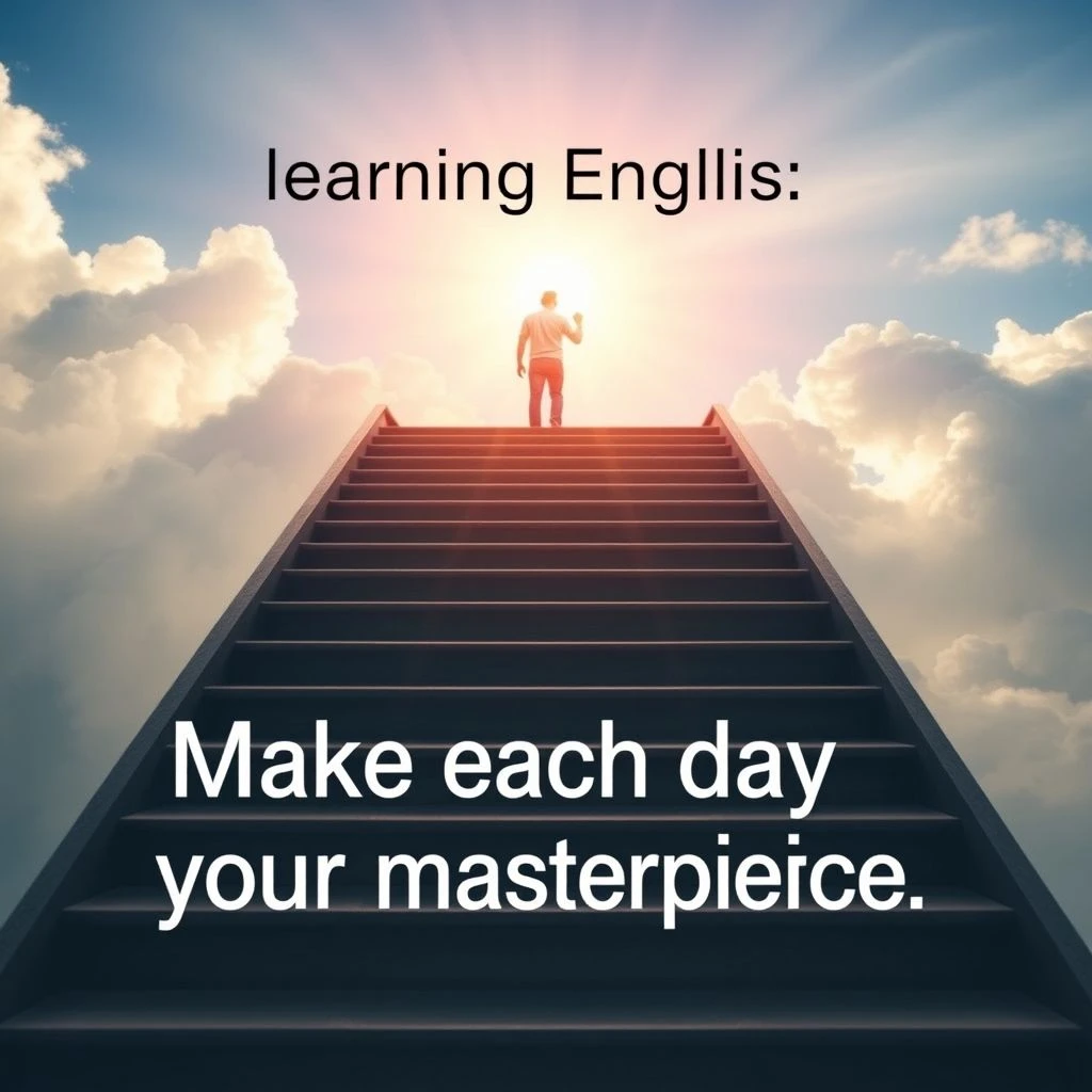 Giải Phóng Tiềm Năng Học Tiếng Anh Với "Make each day your masterpiece."