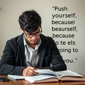 Làm Chủ Tiếng Anh Bằng Động Lực: Push yourself, because no one else is going to do it for you.
