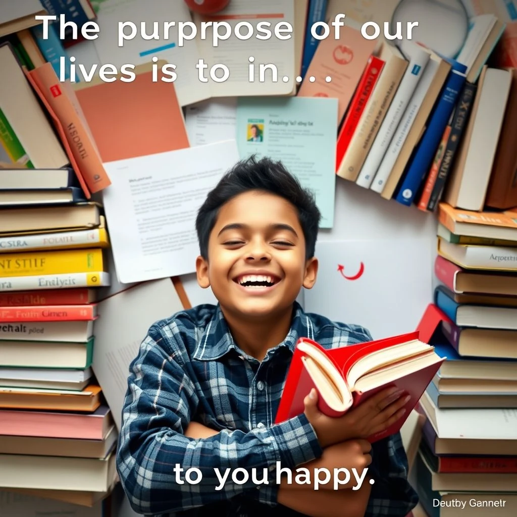 Mở Khóa Sự Trôi Chảy Tiếng Anh với 'The Purpose of Our Lives Is to Be Happy'