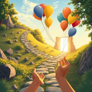 Desbloqueando la felicidad: Clave para la vida y el inglés - The key to being happy is knowing you have the power to choose what to accept and what to let go.