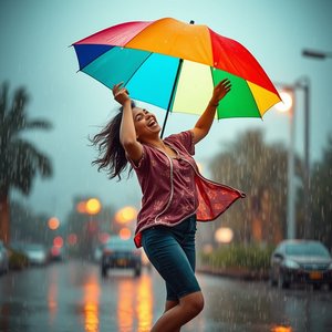 Desbloqueando la fluidez en inglés: Significado de Life is not about waiting for the storms to pass. It's about learning how to dance in the rain.