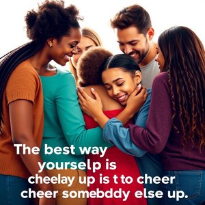 Desbloqueando el Inglés: Análisis de 'The best way to cheer yourself up is to try to cheer somebody else up.'