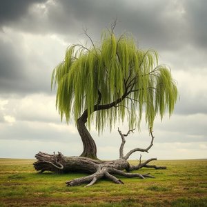 Desbloqueando a Sabedoria Inglesa: The oak fought the wind and was broken, the willow bent when it must and survived.