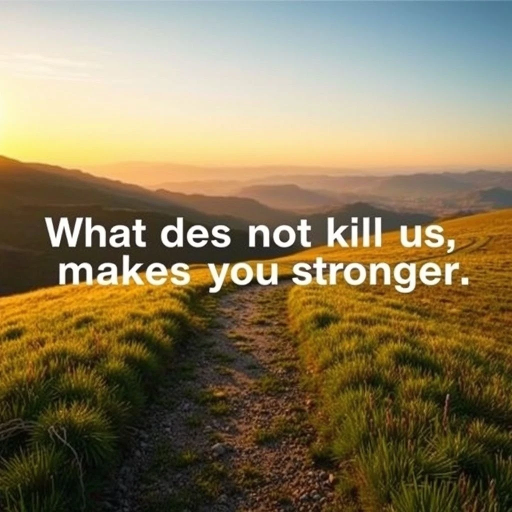 Dominando Inglés: 'What Does Not Kill Us Makes Us Stronger' para el Éxito
