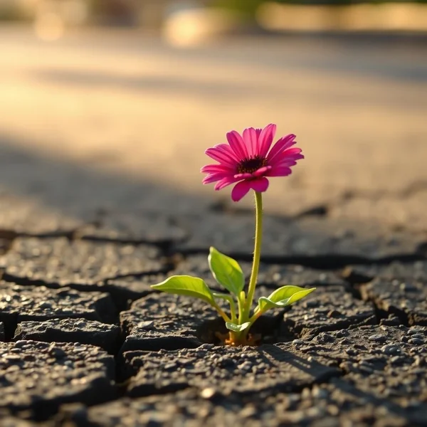 Image illustrating the core message that Resilience is accepting your new reality, even if it's less good than the one you had before.