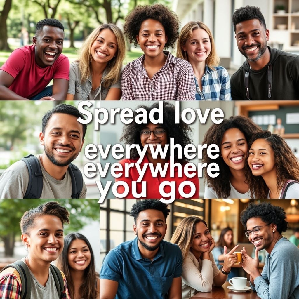 Mở Khóa Tiếng Anh Với Spread love everywhere you go - Nâng Cao Kỹ Năng và Thái Độ Tích Cực
