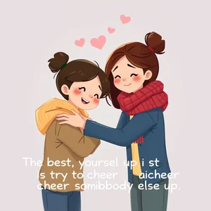 Mở Khóa Tiếng Anh: Phân Tích "The best way to cheer yourself up is to try to cheer somebody else up."
