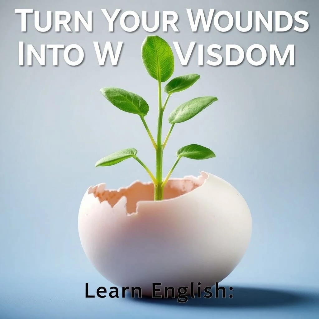 Transforme Suas Feridas em Sabedoria Aprenda Inglês com Turn Your Wounds Into Wisdom