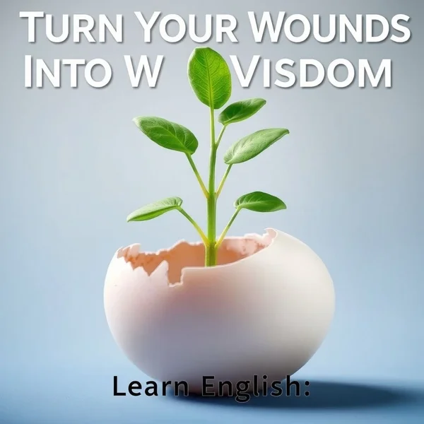 Unlock English Wisdom with "Turn Your Wounds Into Wisdom"