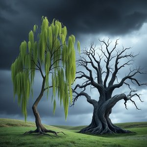 The Oak and The Willow: Wisdom for English Learners