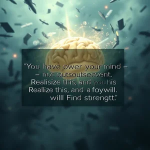 Compreendendo 'You have power over your mind...' para Estudantes de Inglês