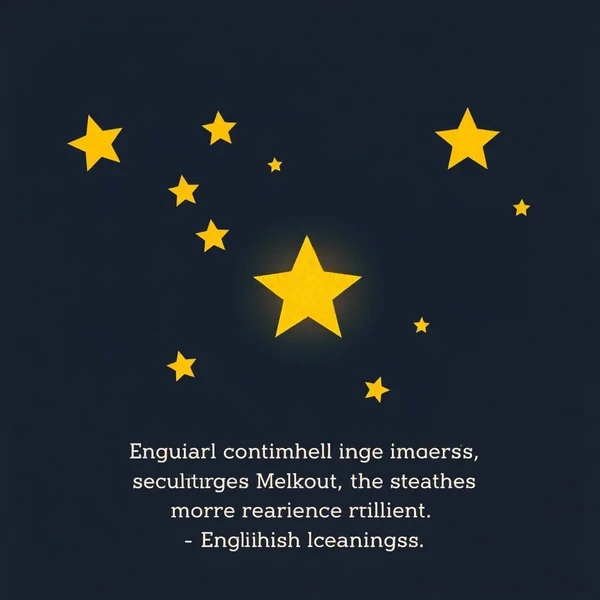 Understanding the meaning of 'Stars can't shine without darkness' for English learners