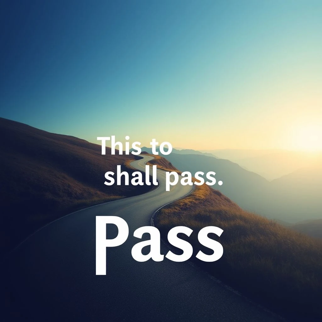 Desbloqueando la fluidez en inglés: el poder de "This too shall pass"