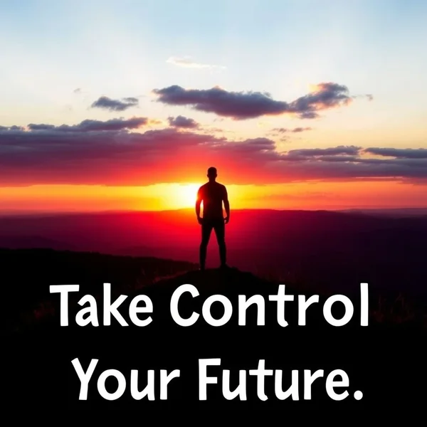 Image illustrating a person empowered by focusing on what they can control, reflecting the essence of "Incredible change happens in your life when you decide to take control of what you do have power over instead of craving control over what you don't."