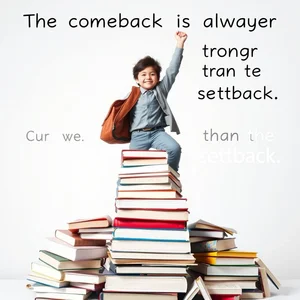 Sức Mạnh Tiếng Anh Của Bạn: The comeback is always stronger than the setback