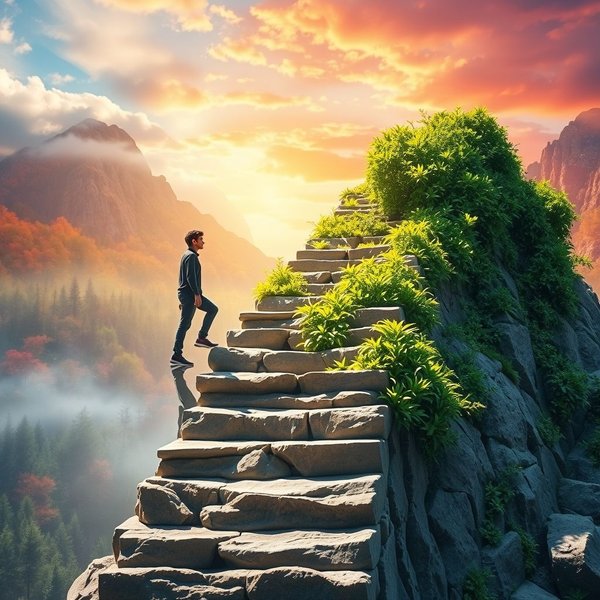 Image illustrating the concept of evolution and change with the text "What's dangerous is not to evolve." and its impact on learning.