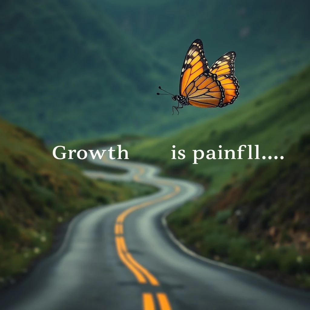 Fluência em Inglês e Growth is painful. Change is painful. But nothing is as painful as staying stuck somewhere you don’t belong.