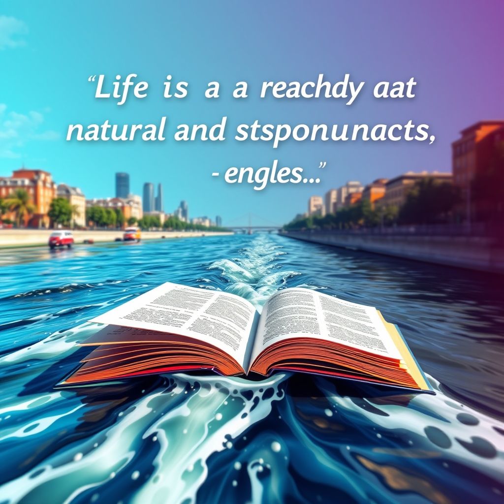 Desbloquea tu inglés: "Life is a series of natural and spontaneous changes..."