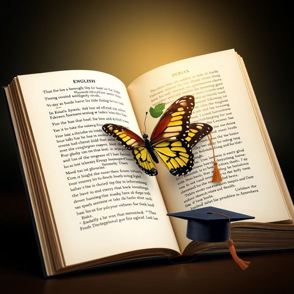Winston Churchill inspiring quote for English learners: "To improve is to change; to be perfect is to change often."