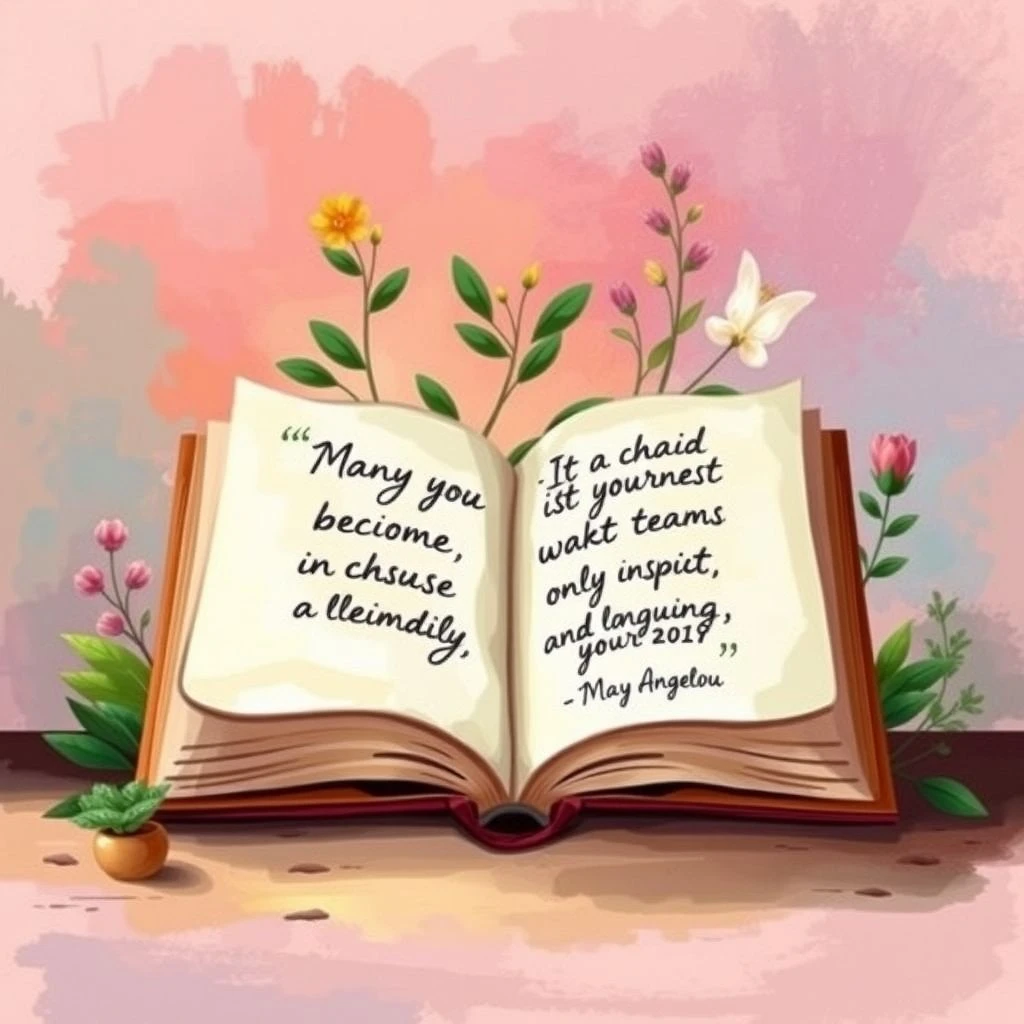 Học tiếng Anh Với Maya Angelou: Stepping onto a brand-new path is difficult, but not more difficult than remaining in a situation which is not nurturing to the whole woman.