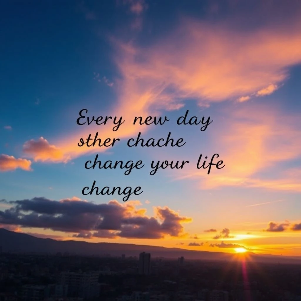 Làm Chủ Tiếng Anh: Cách "Every new day is another chance to change your life" Thay Đổi Việc Học -vi