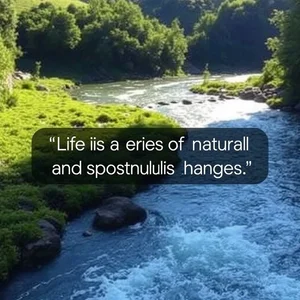 Mở Khóa Thông Thạo Tiếng Anh với "Life is a series of natural and spontaneous changes...": Ý Nghĩa, Từ Vựng & Luyện Tập